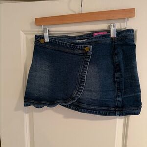 Edikted Denim Mini Skirt